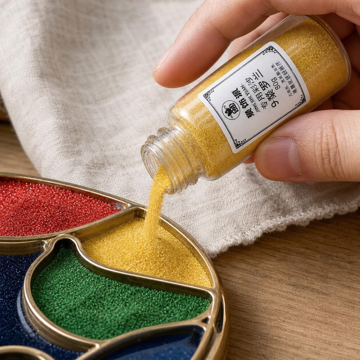 SZLIFE Sabbia Colorata per Pittura