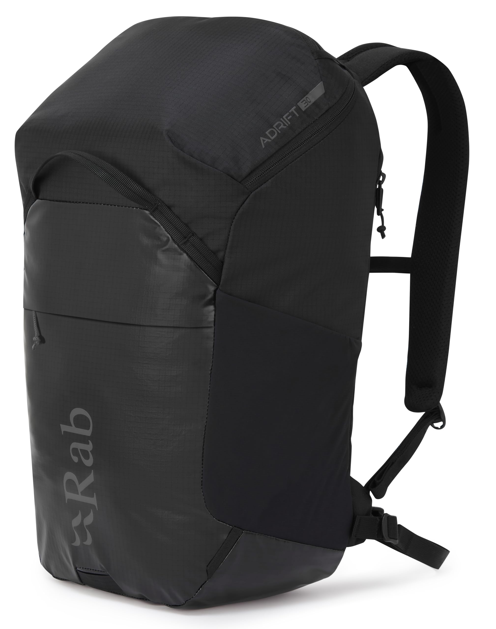 Rab Adrift 30 Everyday Backpack for Trekking, Climbing, & Biking - Black - Medium