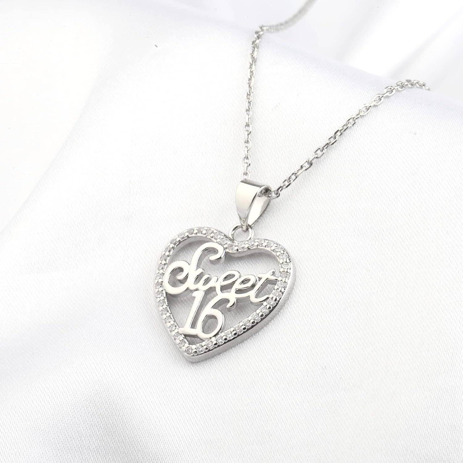 FUSTMW Sweet 16 Gift Necklace 16th birthday gifts Sweet Sixteen Jewelry Gifts 16 Year Old Girl birthday gift - Image 3