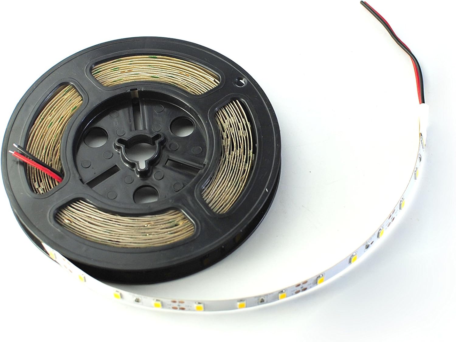 BSOD High Brightness 45lm/LEDs SMD5630 led Strip 300leds /5M 12V LED Tape Non-Waterproof warmwhite led ribbion (60 LEDs, warmwhite)