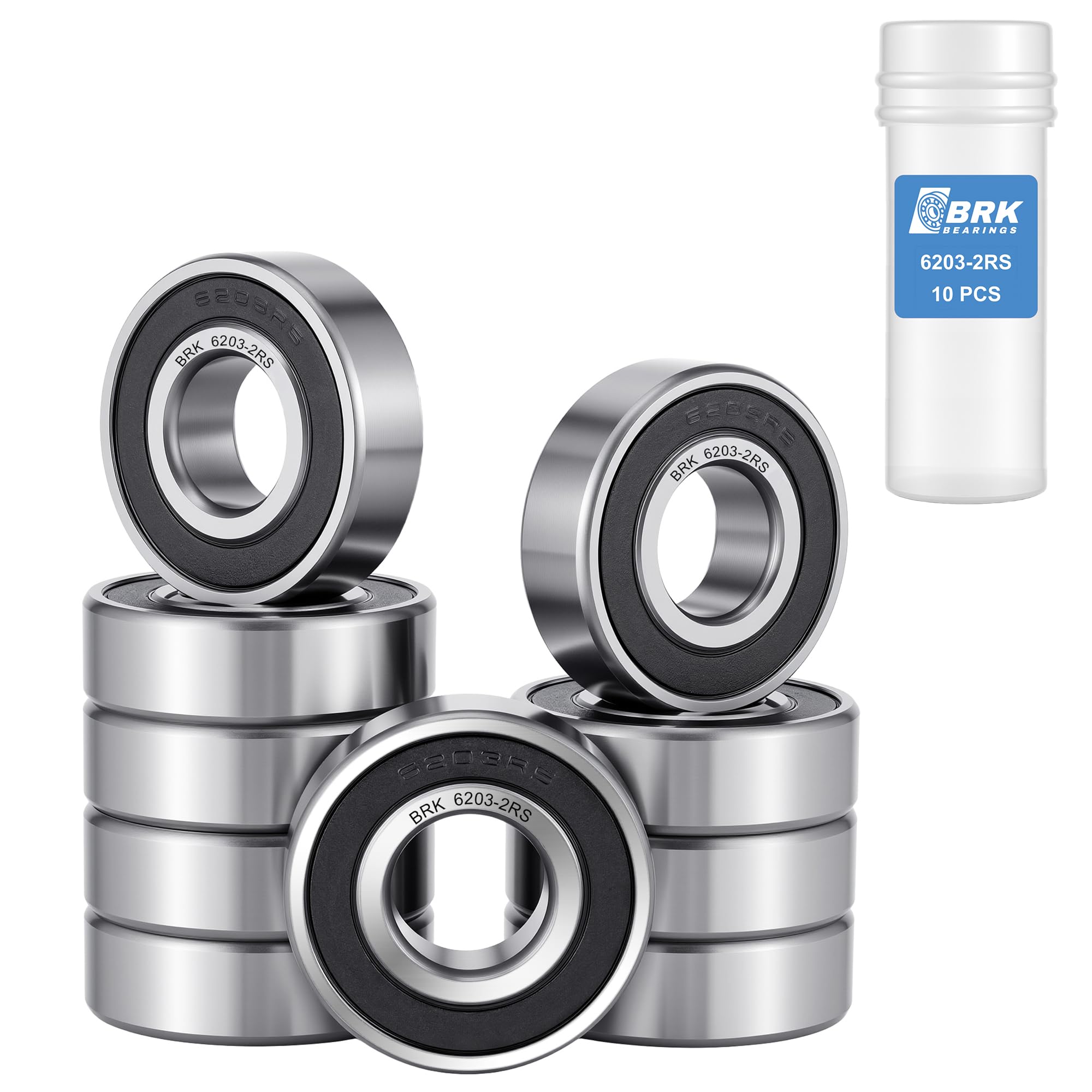 BRK Ball Bearings - 2 Pack 6205-2RS -8