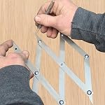 7-Point Centre Finder Tool, Upgraded Woodworking Marking Gauge, Picket Master Pro Equal Spacing Divider for Precision Woodworking Layout & Measuring