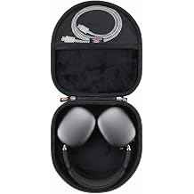 Hard EVA Carrying Case Compatible with Apple AirPods Max/AirPods Max 2, Protective Travel Carry Bag Portable Storage Organizer for Headphones & Accessories Case Only