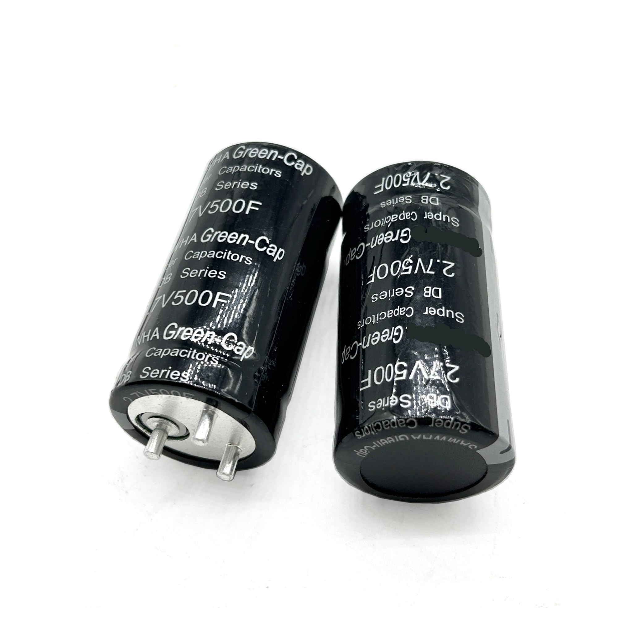 Amazon.com: 2 Pieces Green-Cap 2.7V500F Super Farad Capacitor 32