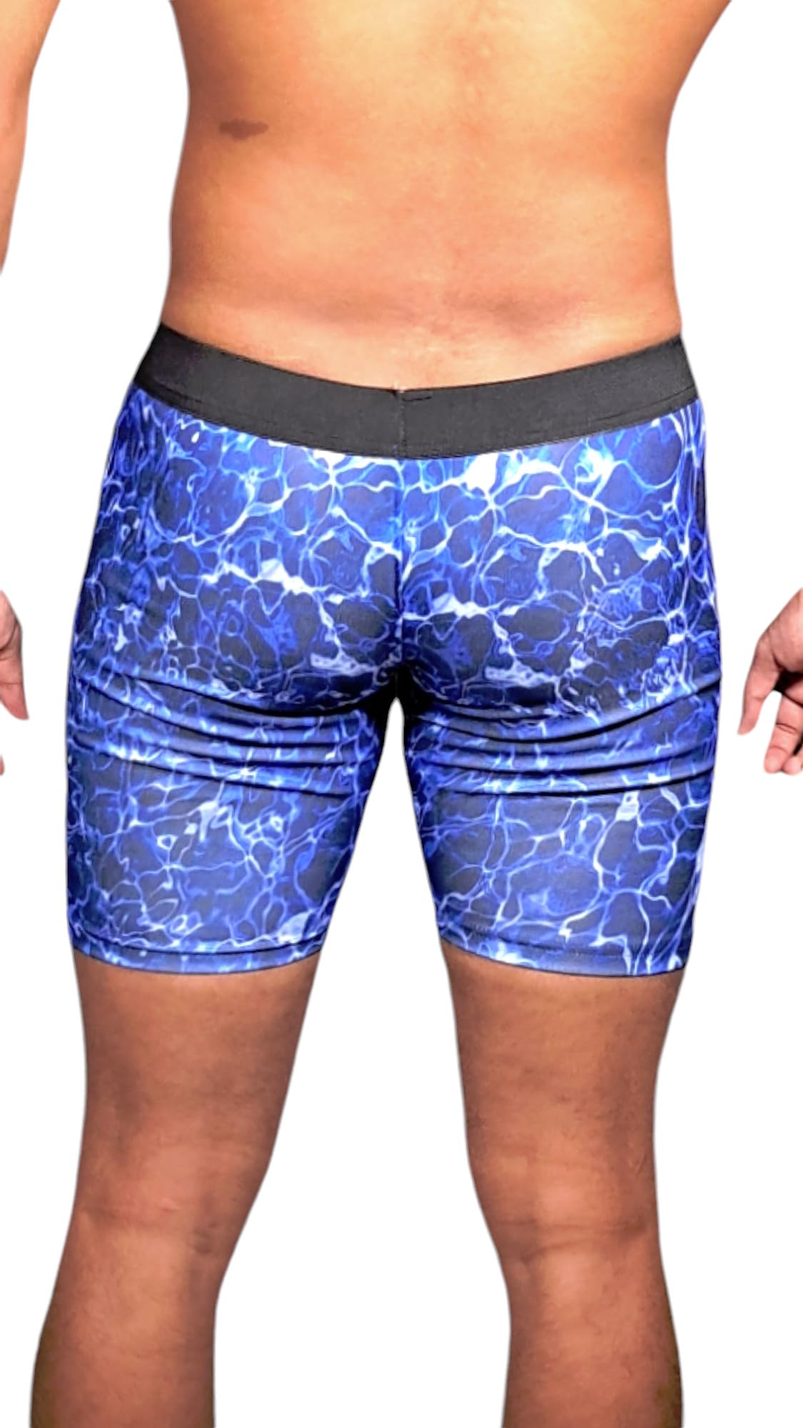 ANJOR Men's Swimming T-Shirt | Rash Guard Blue 2