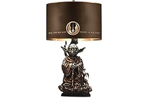 Star Wars Yoda Illuminated Resin Desk Lamp: A Galactic Nightlight for Rebel Alliances