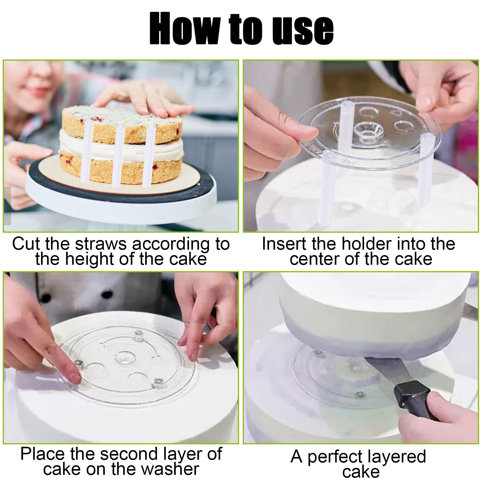 ASelected 50PCS Cake Dowels - Image 4