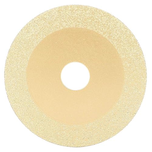 Miniatura 8 de Hoja de sierra de cerámica de malla 60 del 110MM 60, pieza de corte de la rueda de corte de soldadura fuerte plateada hoja de sierra circular para