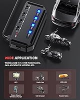 Vista 5 de ELECTOP 12V Fuse Block, Universal 20A Motorcycle Automotive Fuse Block Fuse and Relay Box Kit with 4 Circuits Low Profile Mini Blade Fuse Holder