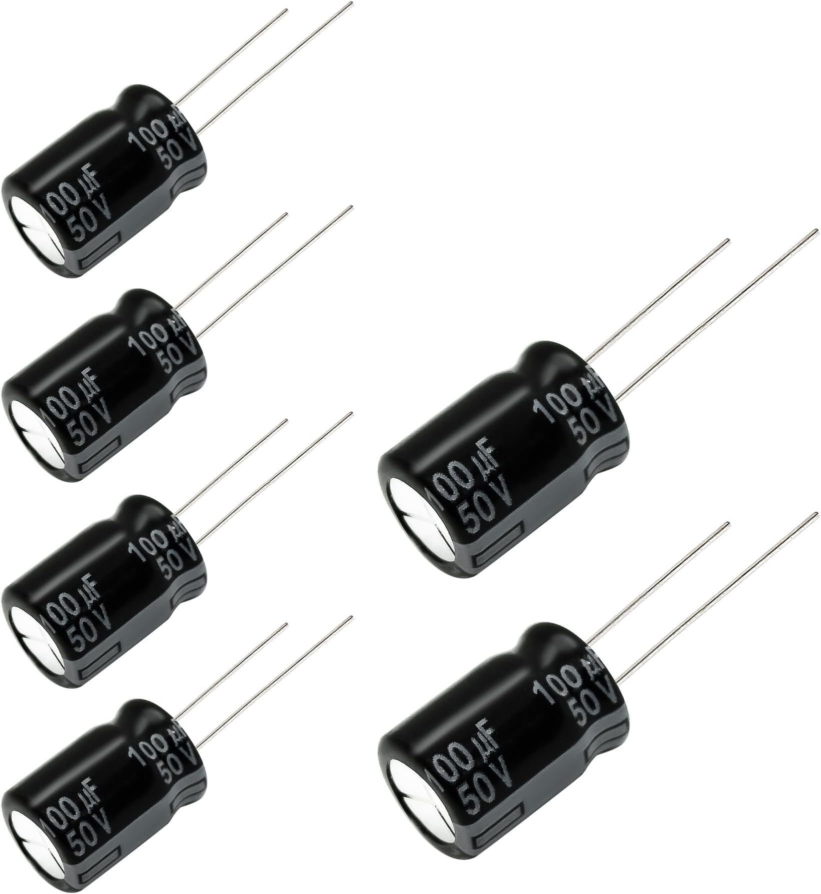 Replacement for 6 pcs Panasonic FR Series Capacitors 50V 100uf Ultra Low ESR