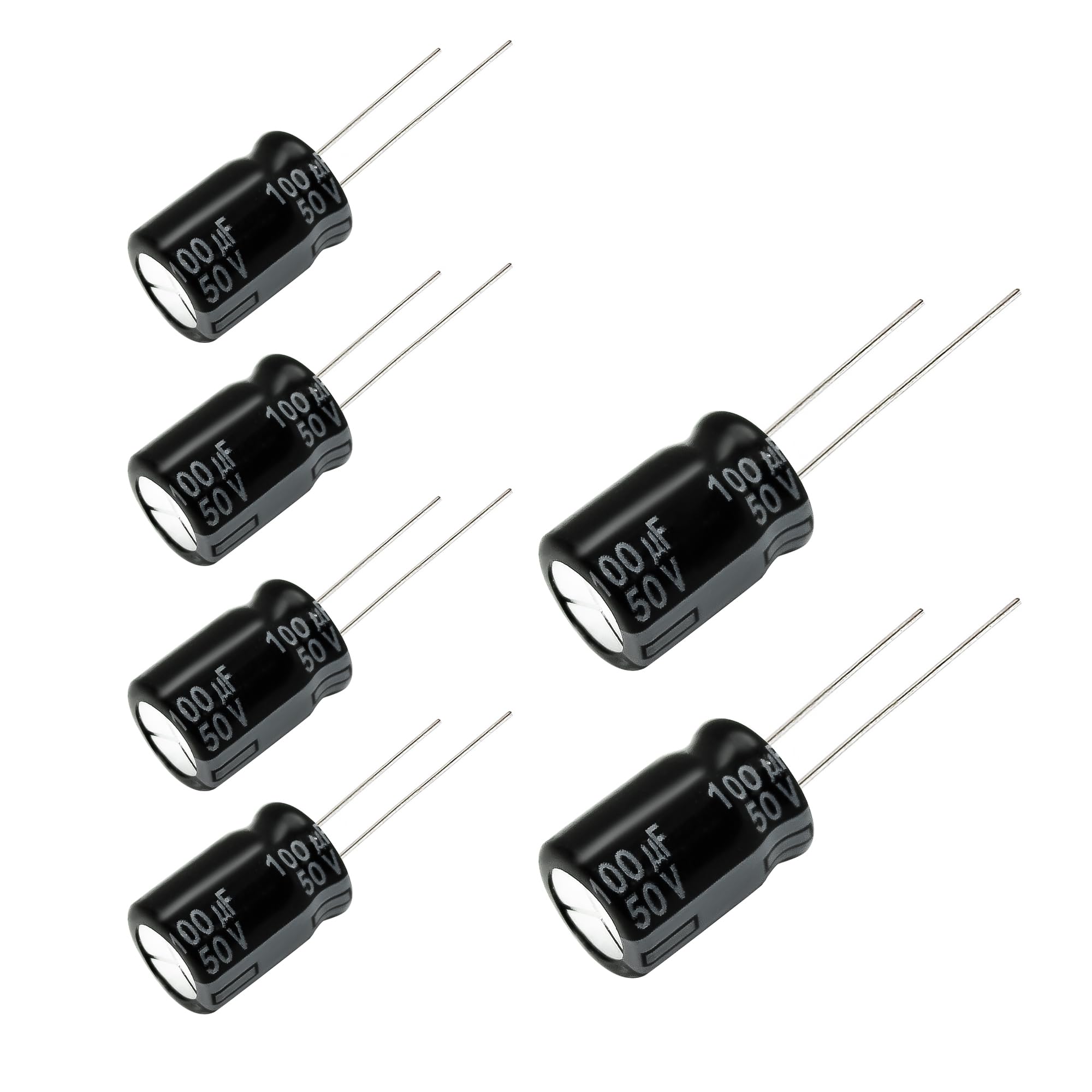 Replacement for 6 pcs Panasonic FR Series Capacitors 50V 100uf Ultra Low ESR
