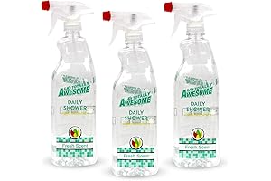 La's Totally Awesome Daily Shower Cleaner Spray For Showers, Tubs and more, Plant-Based Formula