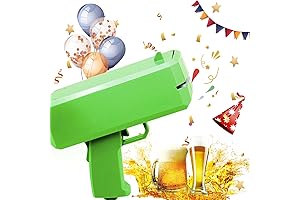 Green Money Shooter Gun for Parties and Clubs