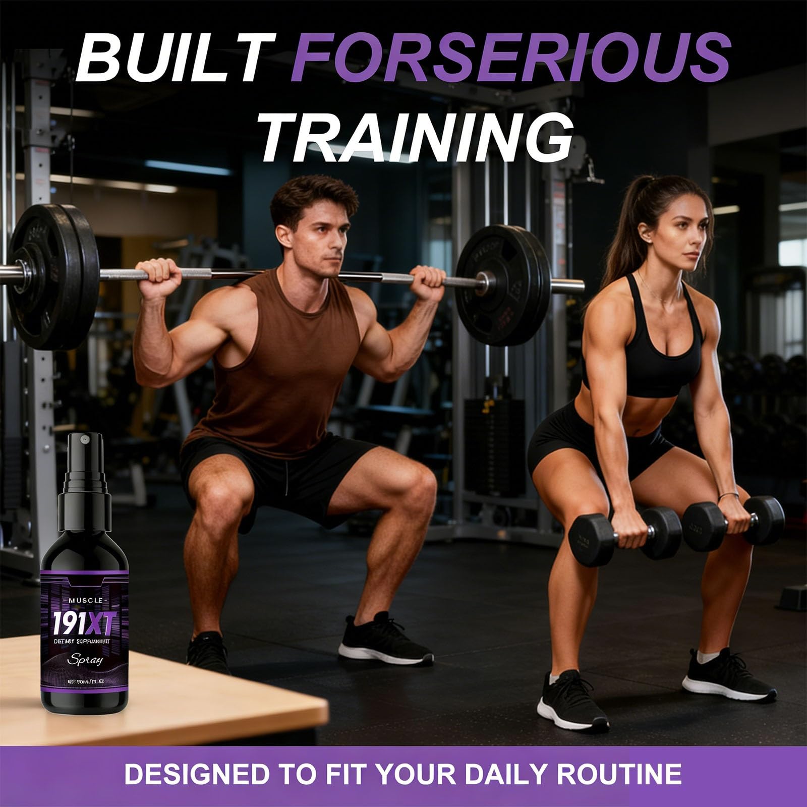 Muscle 191xt Spray for Adult Fitness Lifestyle - 4