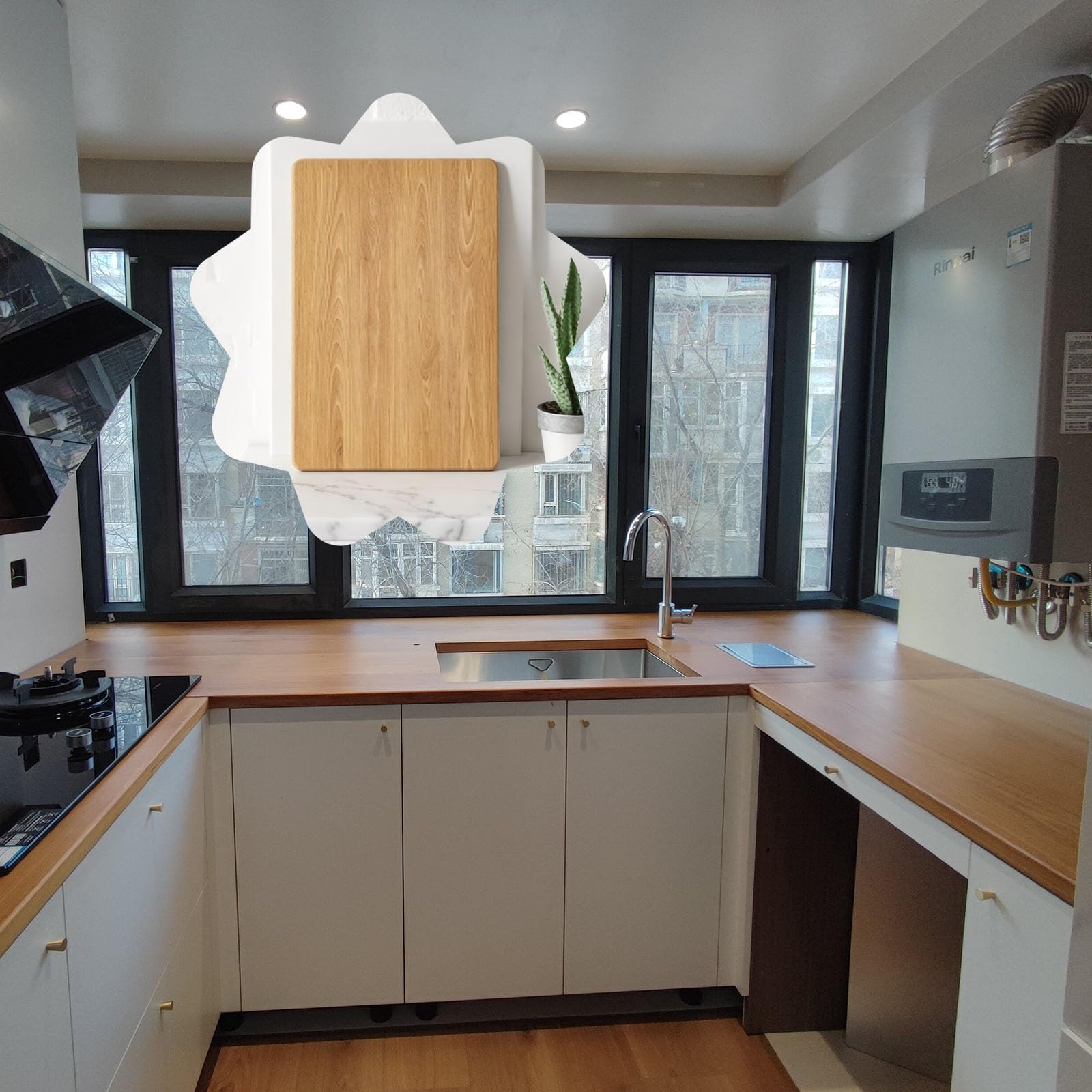 Décoration de cuisine en bois pour embellir votre comptoir