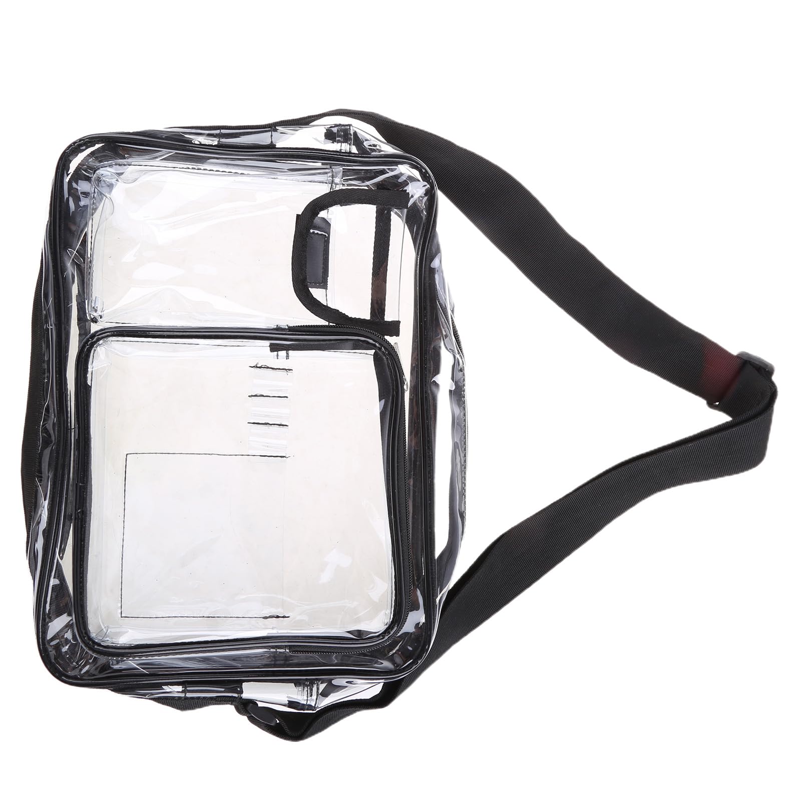 YOUNAFEN 14inch Anti-Static Clear PVC Bag Cleanroom Engineer Tool Computer Working Bags for Women Men Shoulder Crossbody Pouch