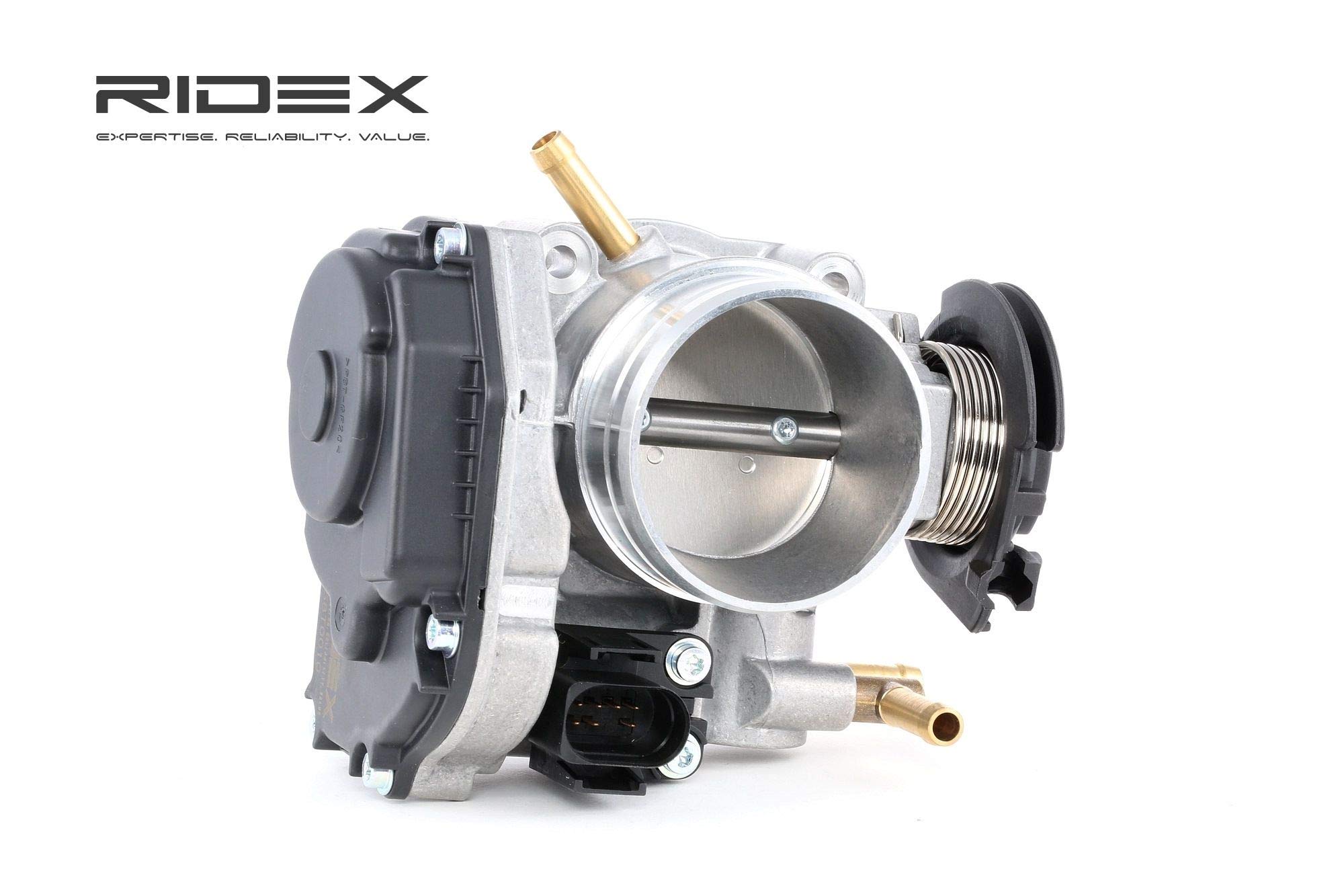 RIDEX Boîtier papillon électrique électronique mécanique 12V, Compatible avec VW Golf 4 3/5 portes 1J1 06A133064J 06A133064K 6A133064K