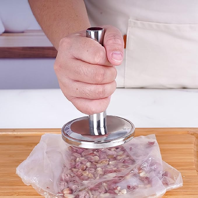 Ablandador de Carne de Acero Inoxidable, Martillo para Carne miniatura 6