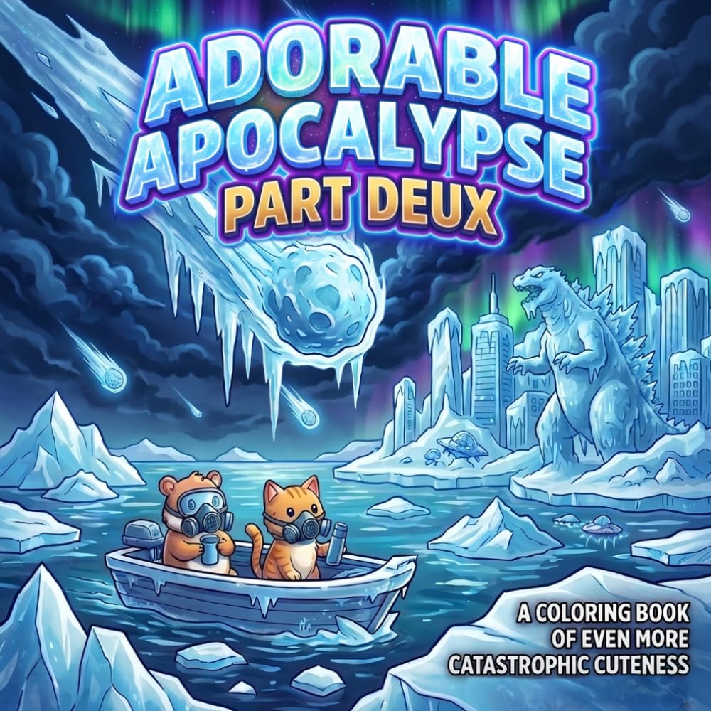 Adorable Apocalypse Part Deux: A Coloring Book of Even More Catastrophic Cuteness