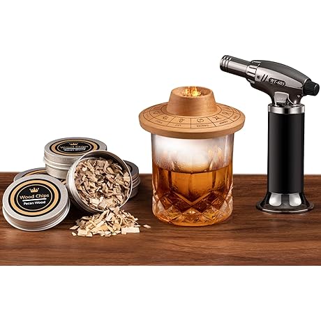 Old Fashioned Cocktail Smoker Kit: Elevate Your Drink with Smoky Goodness