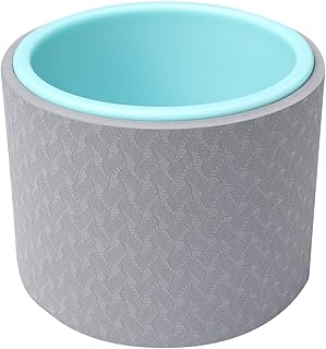 ヨガホイール 耐久性バックベンド補助器具 ピラティスリング付き ヨガトレーニングツール 内筋トレ 筋力強化 ウエストシェイプ ヨ