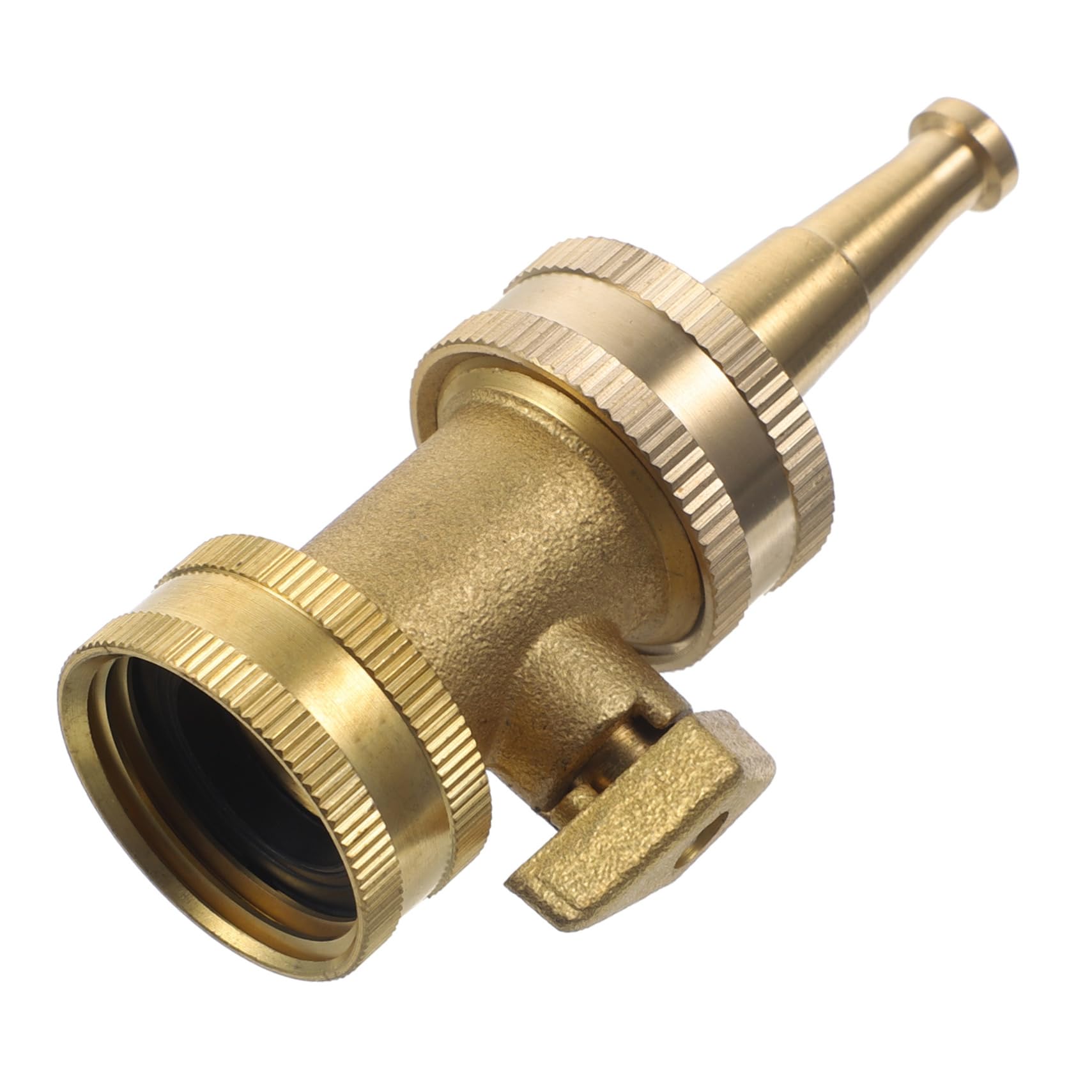 BESTonZON 5 Ensembles Robinet à Boule Laiton pour Irrigation Arrosage Compatible Tuyau Arrosage Débit Eau
