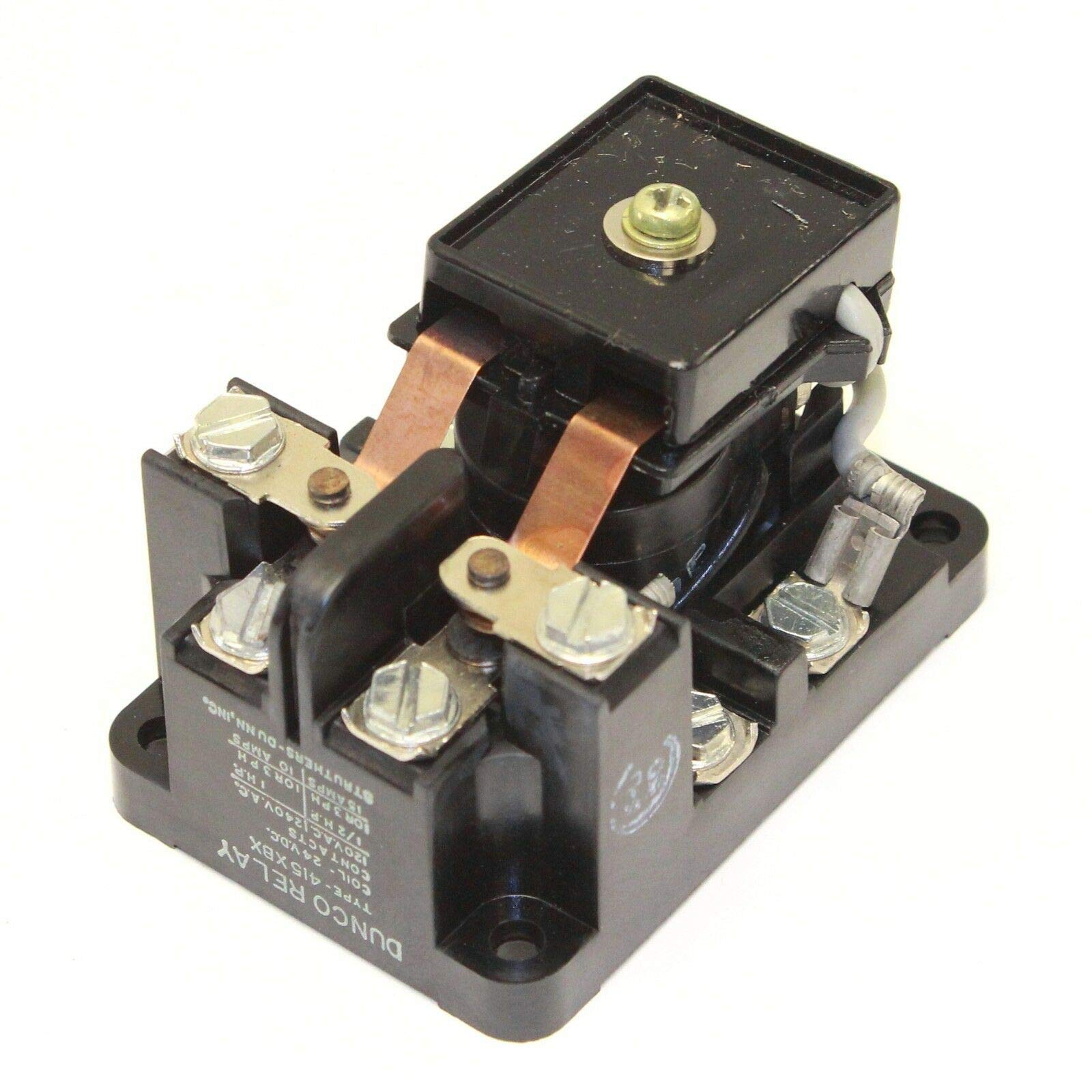 STRUTHERS-DUNN 415XBX-24DC DPDT 15A 24VDC Relay Qty=1