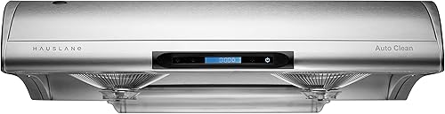 Hauslane Extractor de cocina para debajo del gabinete de la serie Chef C395 de 36 pulgadas Diseño delgado de acero inoxidable con autolimpieza