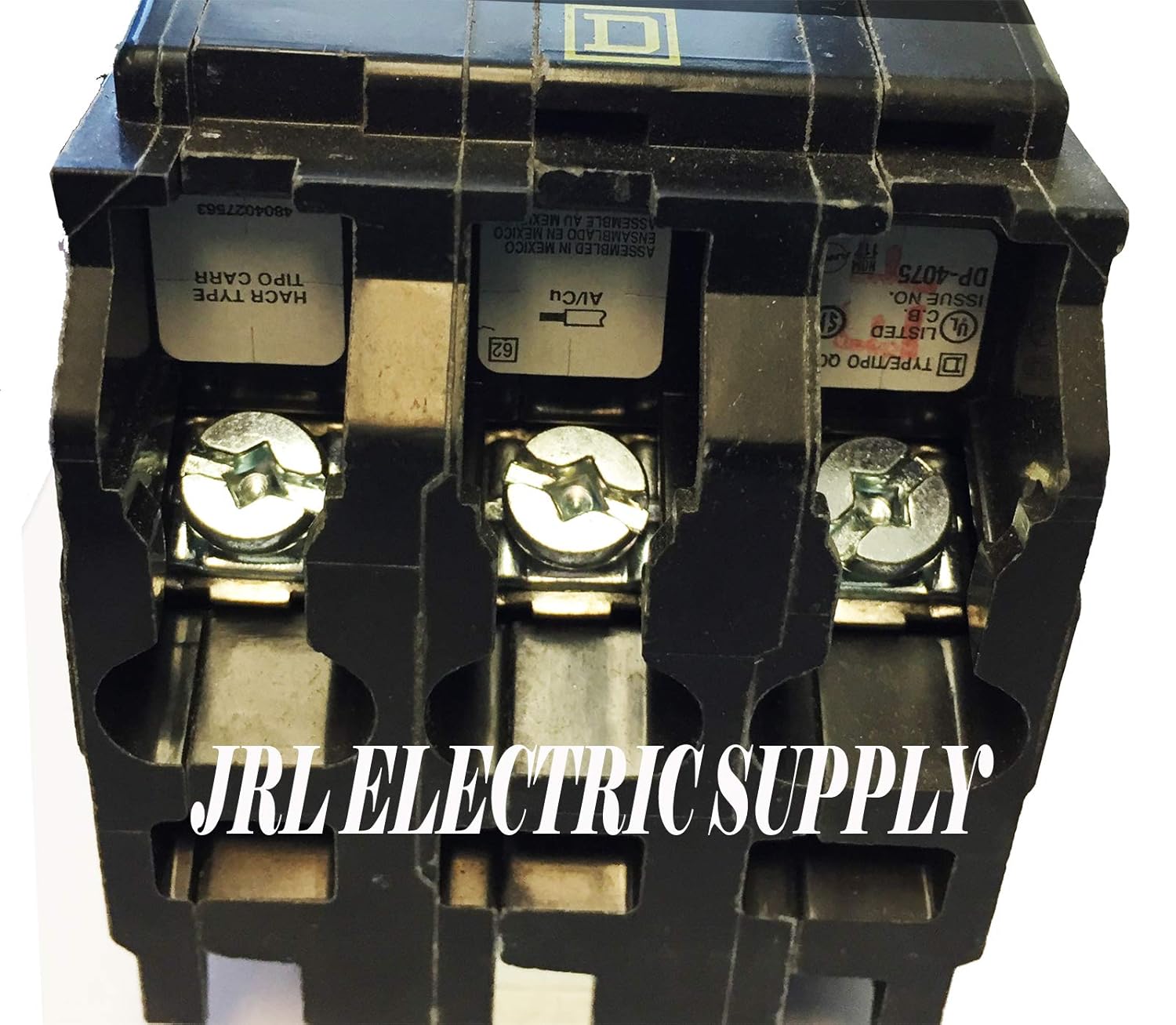Square D QOB330 Bolt-On Mount Standard Miniature Circuit Breaker With Visi-Trip™ Indicator 3-Pole 30 Amp 240 Volt AC QO™
