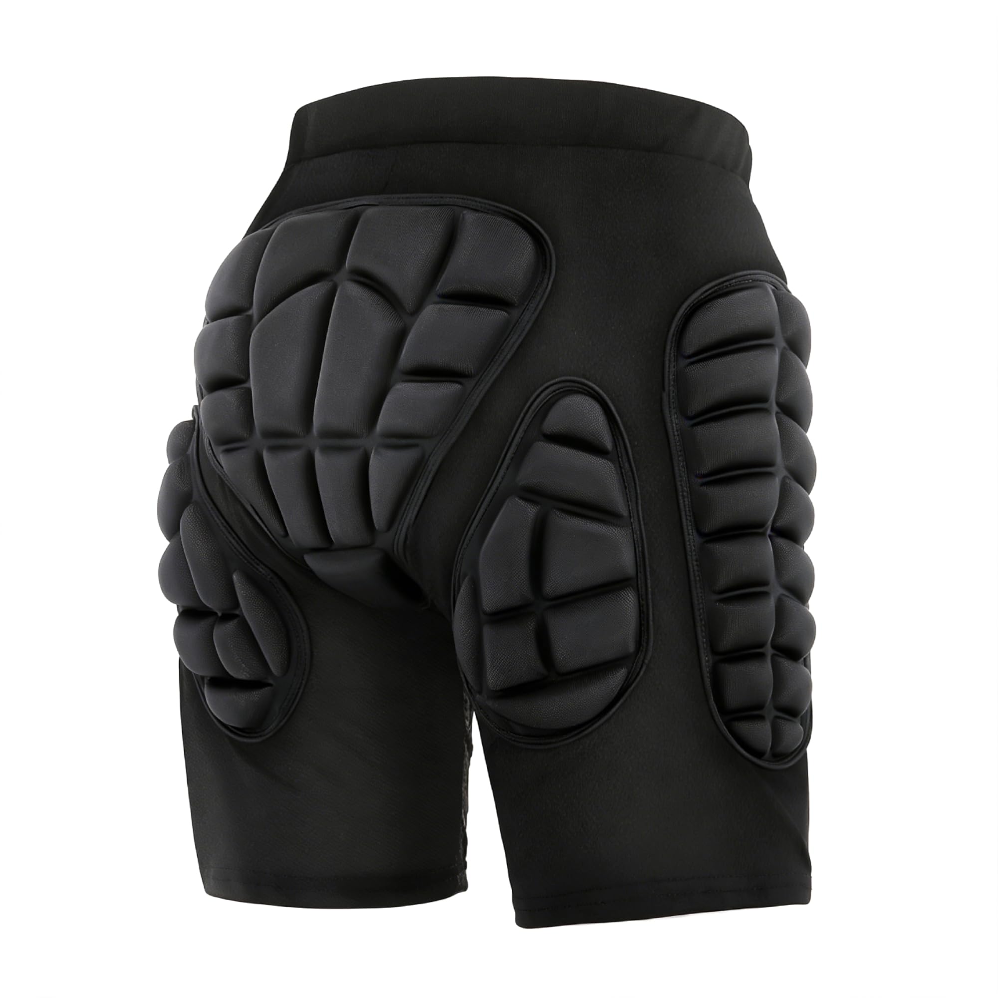 TOMSHOO Short de Protection Rembourré en EVA 3D pour Skateboard, Snowboard, Cyclisme