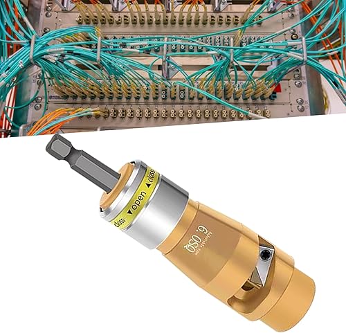Miniatura 2 de Herramientas de torsión de alambre, 6 pelacables cuadrados y tornado, terminales de alambre de mano de aleación de aluminio, herramientas eléctricas