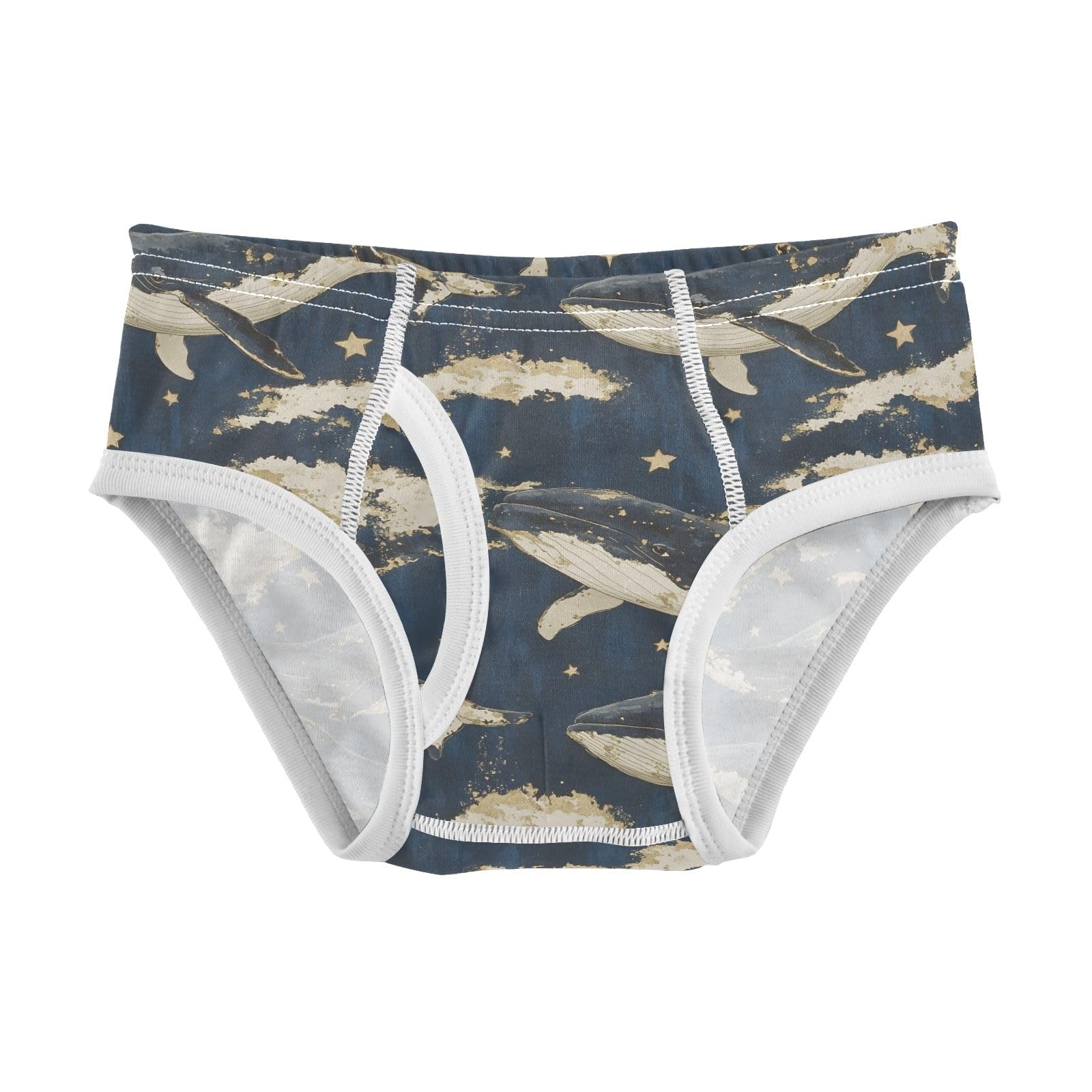 Boys Exclusive Briefs Toddler Underwear 95 Combed Cotton Boxerbriefs 2T Animal Whale