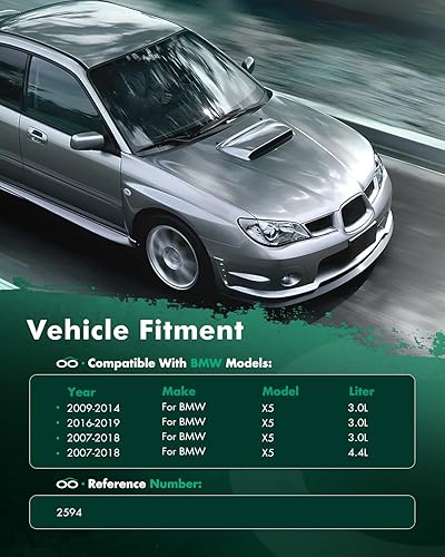 Miniatura 6 de SCITOO Radiador 2594 compatible con 2001-2003 2005 2006 para X5 3.0L 2000-2001 para X5 4.4L