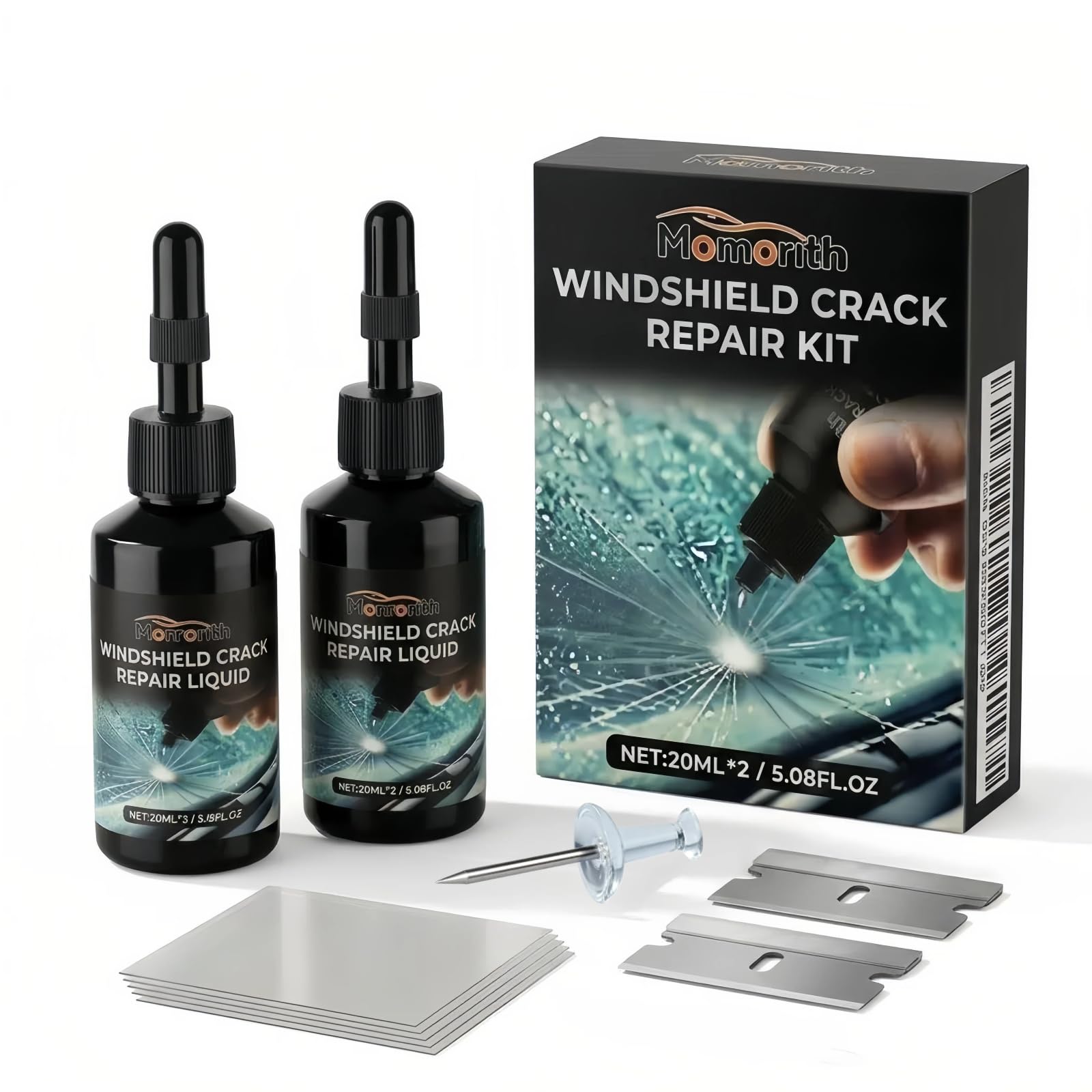 ZIXCARE Windshield Crack Repair Kit - body repair tools | Mubboo
