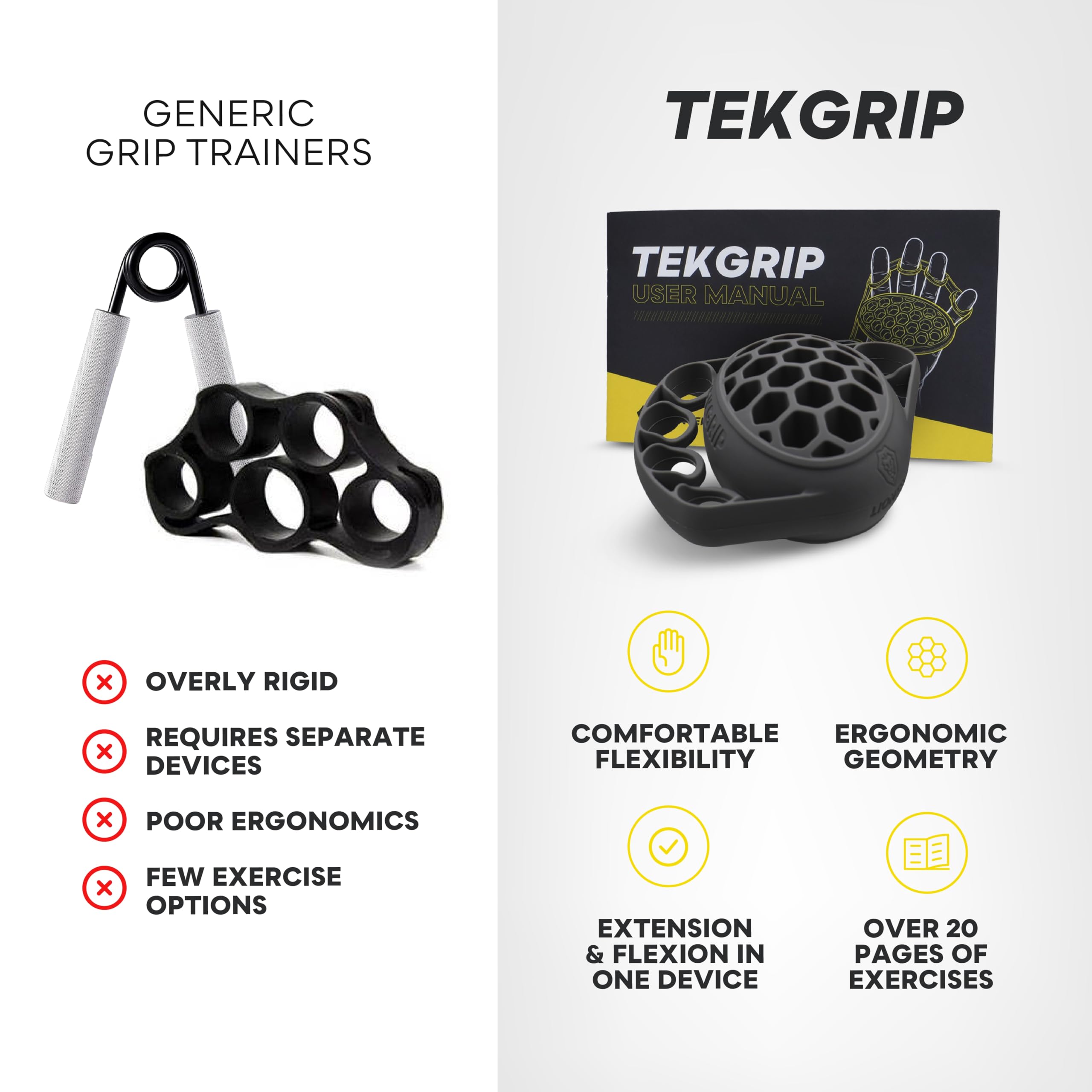 LIONTEK TEKGRIP Hand Grip Strengthener -8