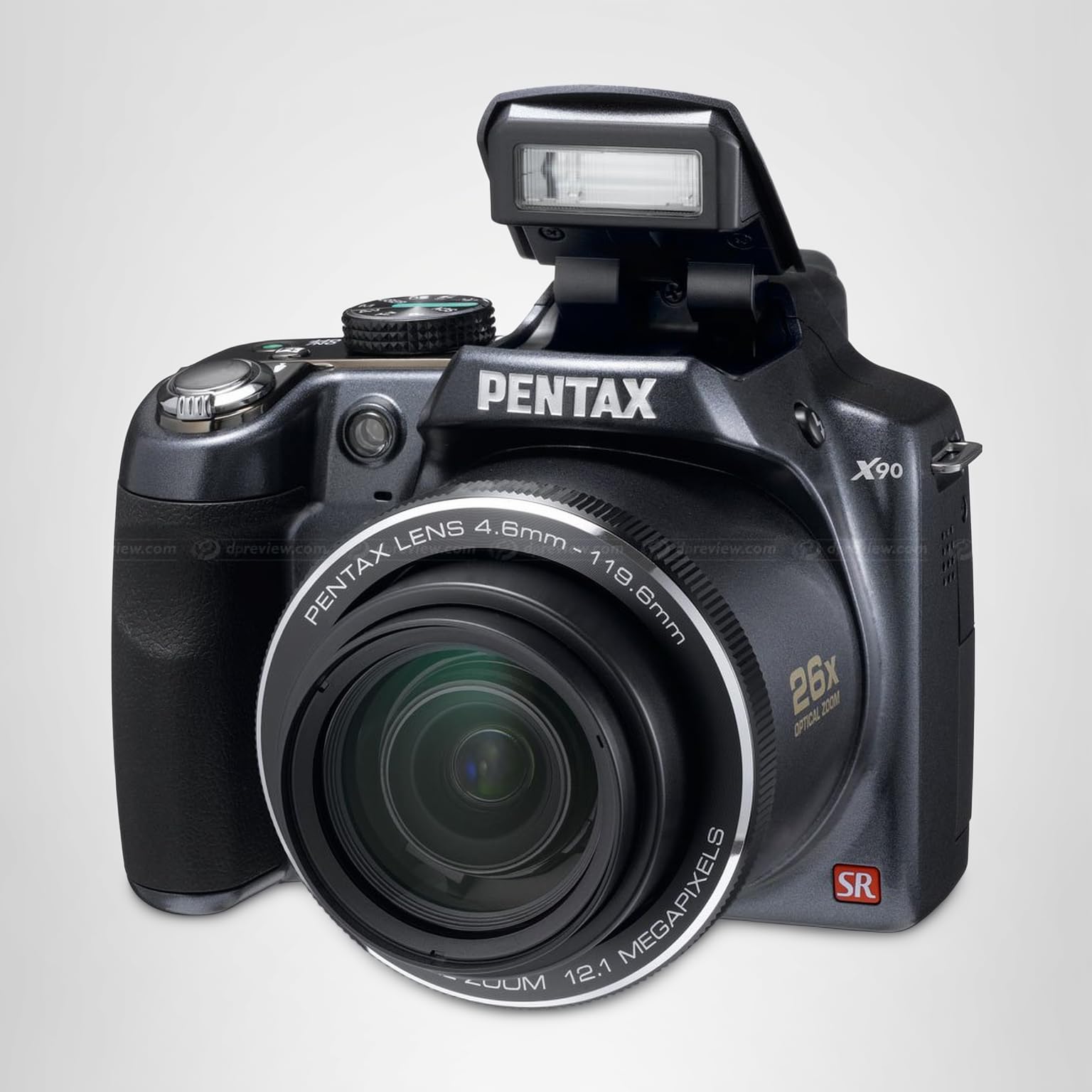 Amazon | PENTAX デジタルカメラ X90 1200万画素 光学26倍ズーム 広角