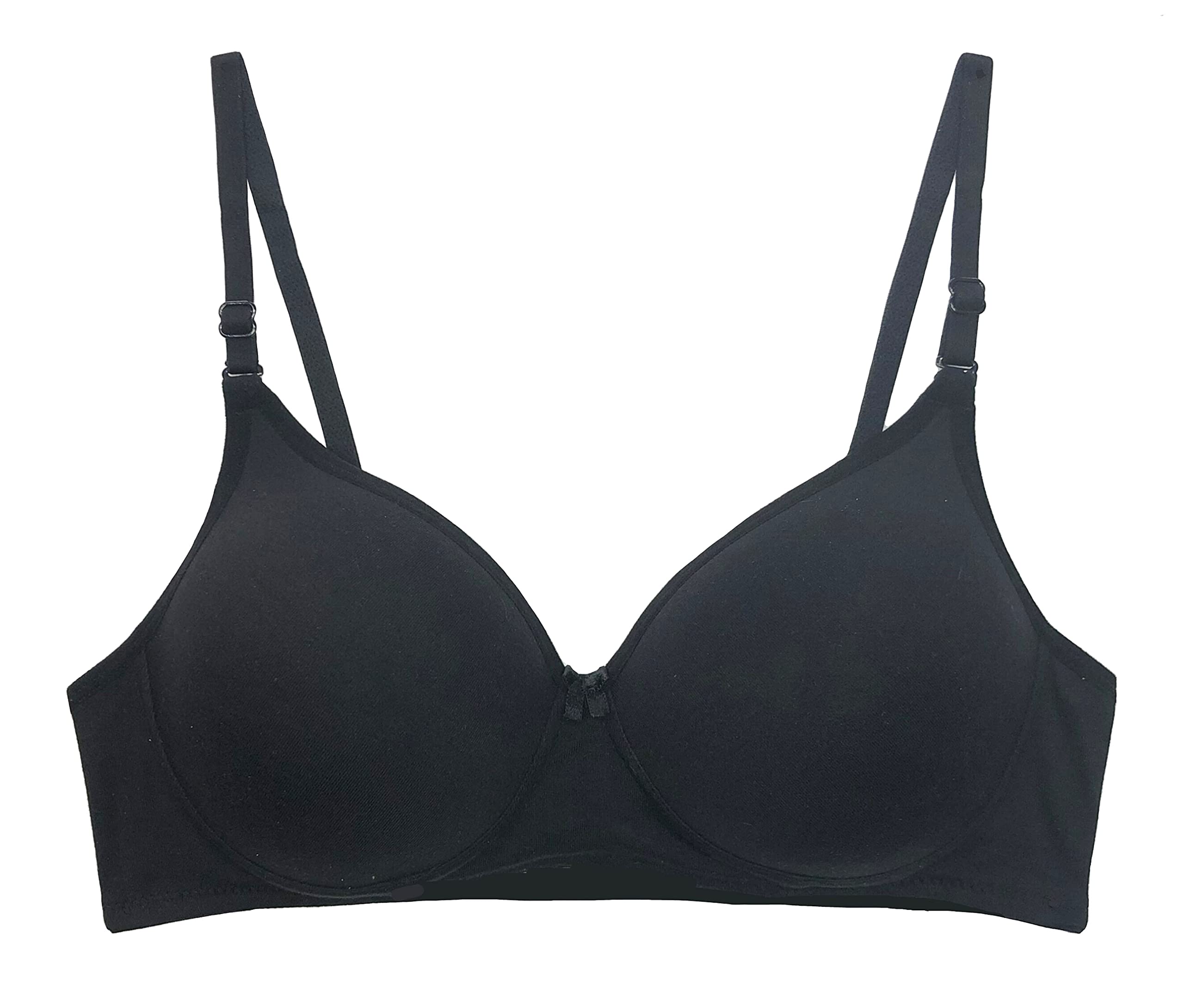Love BellWomen's Everyday Padded Bra - Full Coverage - Premium Cotton - Lovebell Woman Wirefree Tshirt Bra