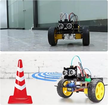 2 Teker Robot Araba Kodlama Seti 2WD-BLE (Arduino Temelli - Kutulu ve E-Kitaplı)