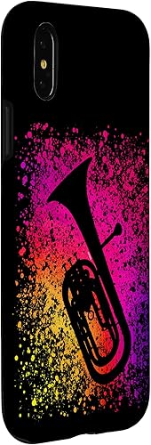Miniatura 9 de iPhone 13 Arty Cool "splats" para Barítono Player Life Brass Band Geek Case