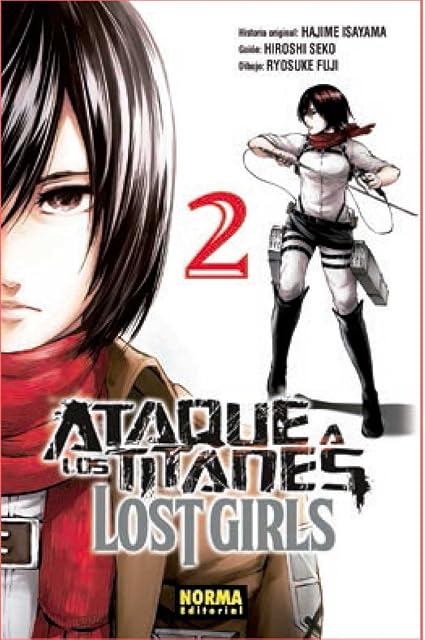 Portada de Ataque a los Titanes Lost Girls 2