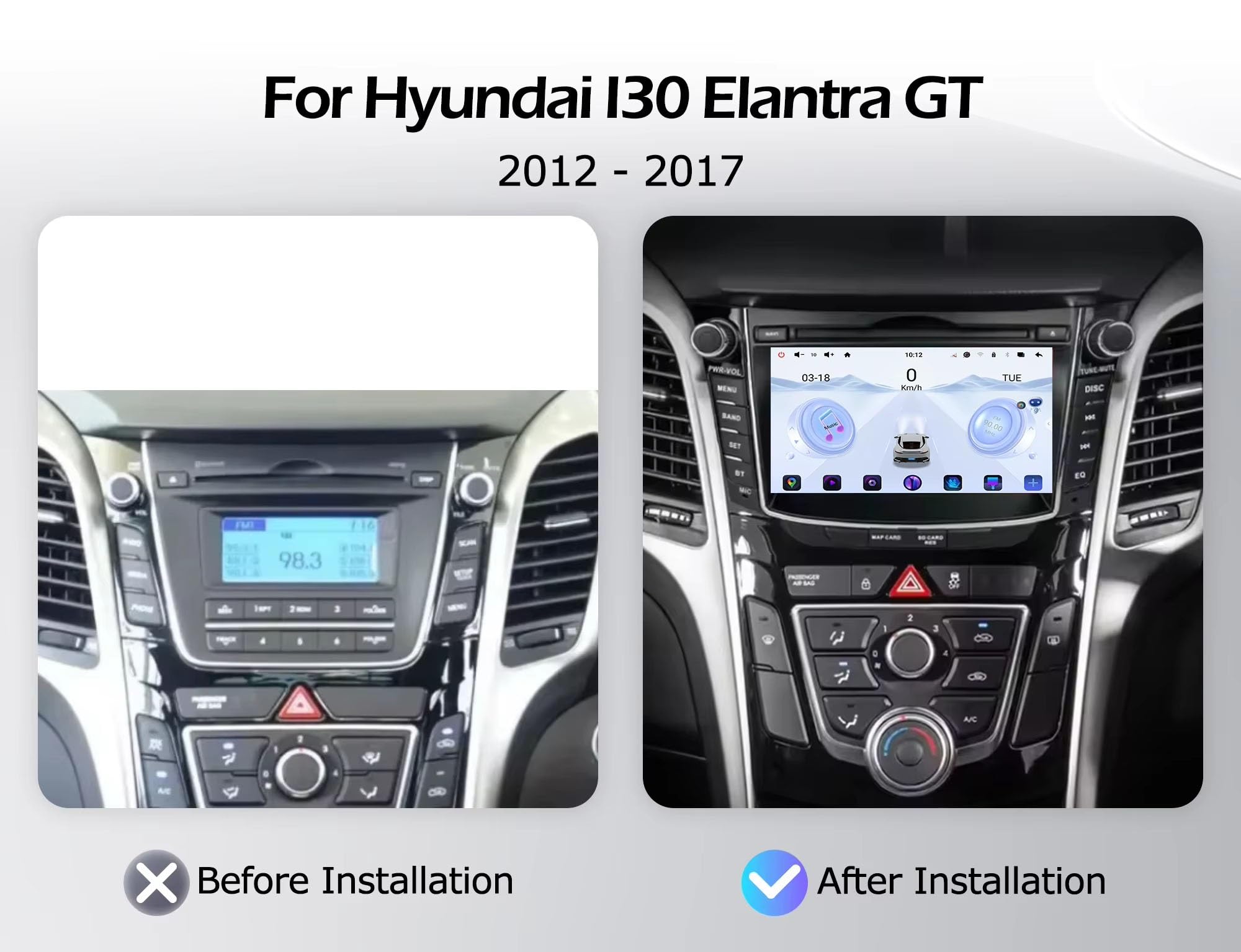 Do Hyundai IX35 Tucson 2009-2015 GPS Navigation BT5.0 carplay
