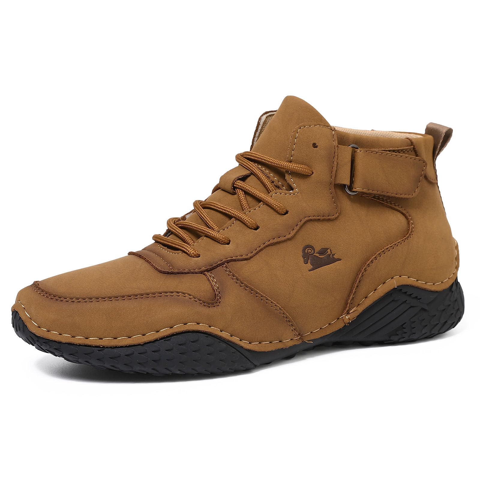 Generisch Herren Sneakers Vogany Barfußschuhe für Herren atmungsaktive orthopädische Stiefeletten ergonomisches Design vielseitig für Sport Freizeit