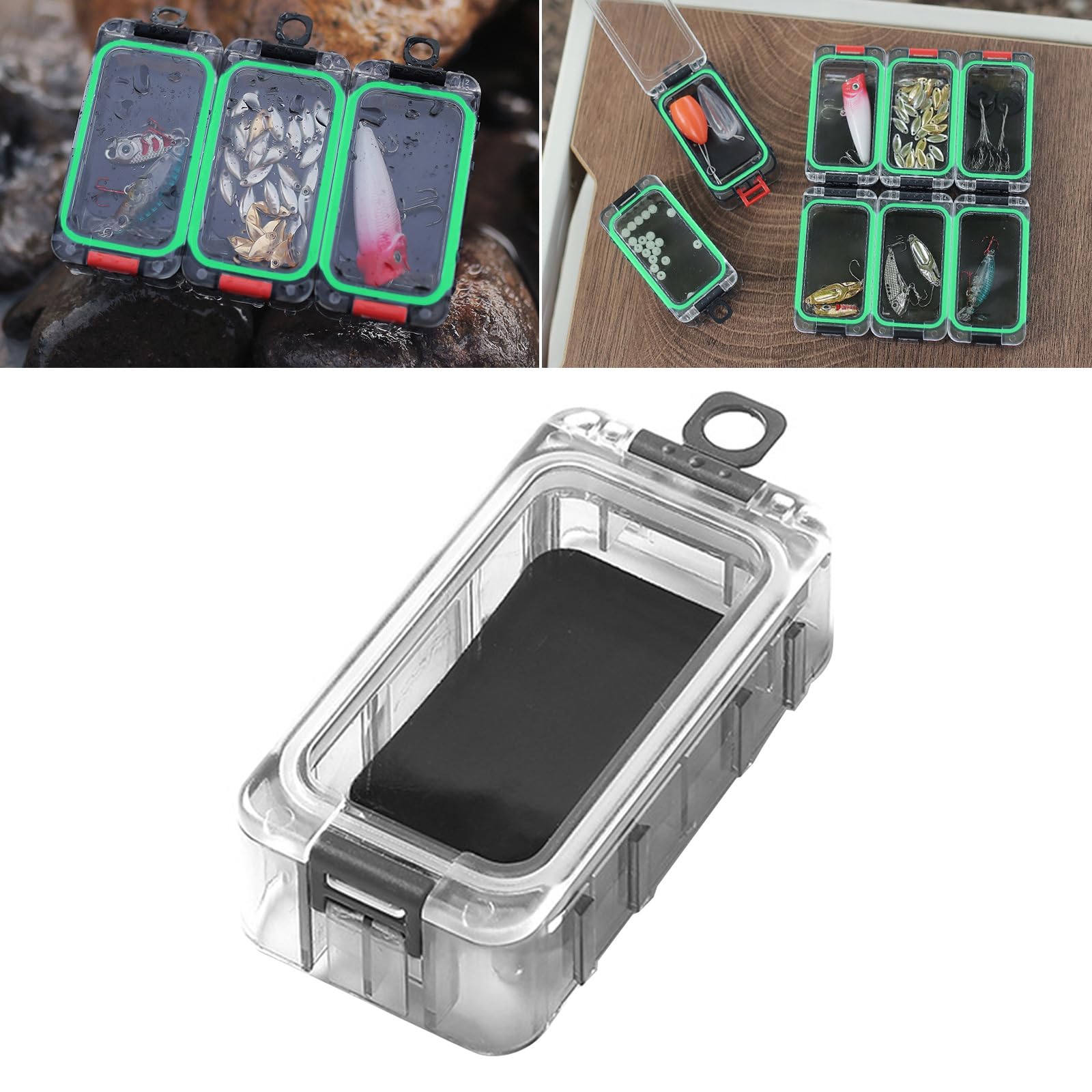 Gnbzxce Tackle Box Water Fishing Tackle Organizers Portable Fishing Lure Fishing Tackle Storage Box