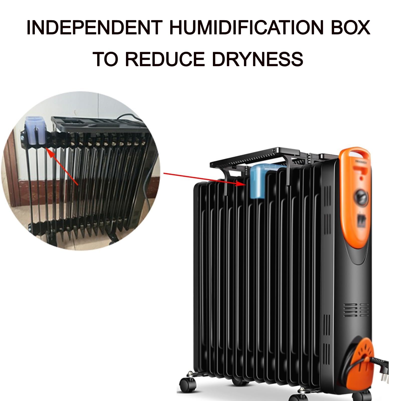 Umidificatore per Termosifoni da 1/2/3 Pezzi, Serbatoio Universale per Radiatore, Grandi Umidificatore Termosifone per Camera da Letto e Soggiorno(Blue - 3 PCS)