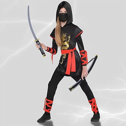 Miniatura 2 de amscan Accesorio de disfraz de espada ninja de plástico para adultos y adolescentes 29 pulgadas