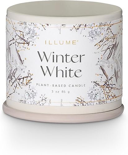 Illume Coconut Milk Mango Large Vanity Tin Candle - Thumbnail 3