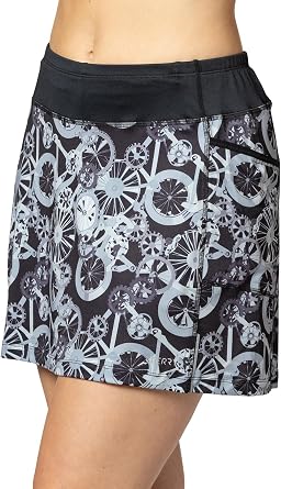 Terry Trixie Bike Skort for Women - All-in-one Cycling Skirt with Attached Padded Liner