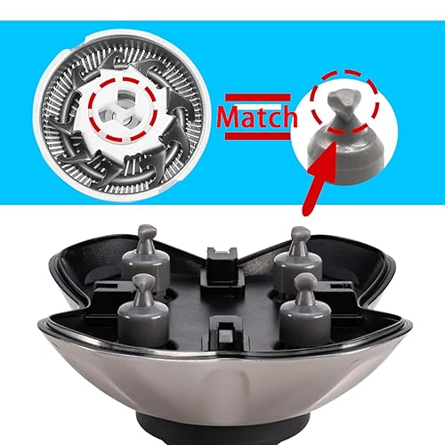 Miniatura 4 de Gold Pro - Cuchillas de repuesto para afeitadoras Pit Bull Head, compatibles con Skull Shaver Pitbull Gold Pro, cuchillas de repuesto de metal,