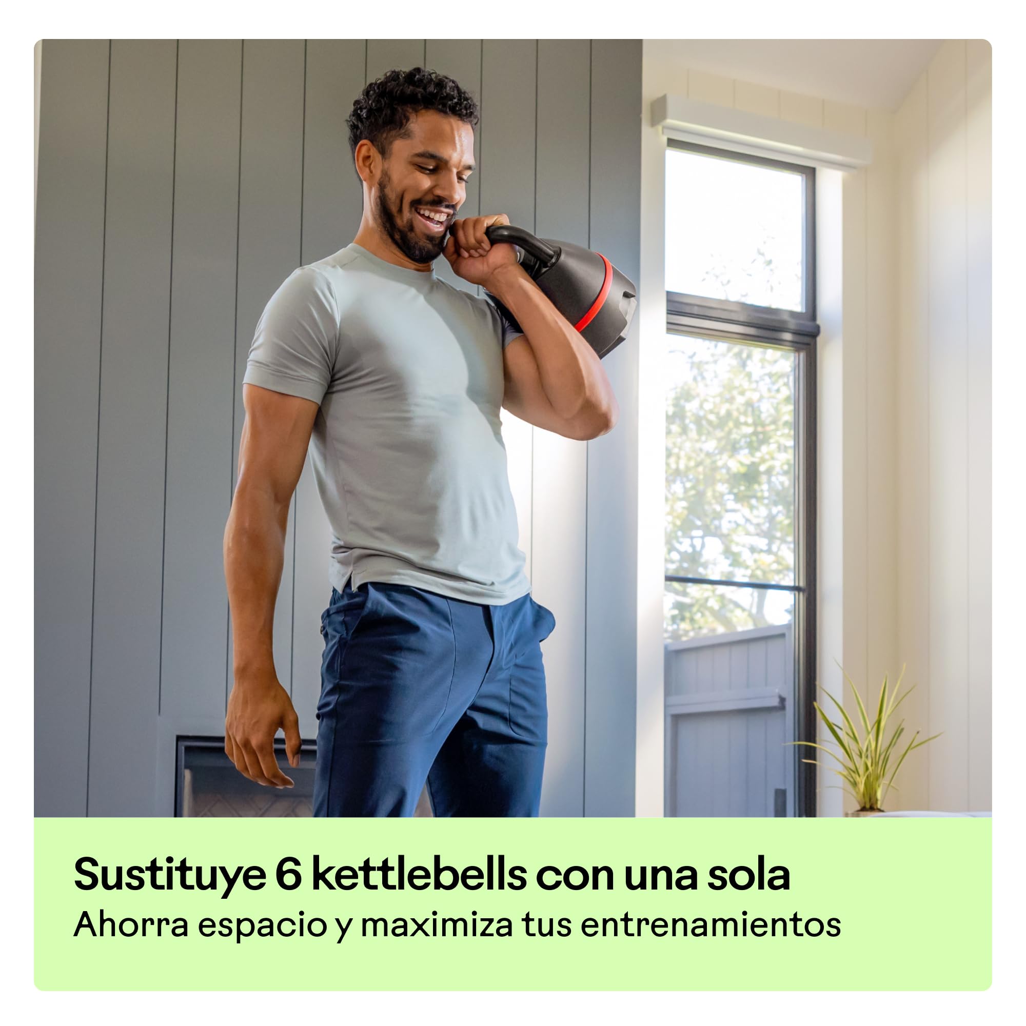 Bowflex SelectTech Serie de Pesos Ajustables – Sistema Compacto de Mancuernas y Kettlebell 52, 90, 552i, 1090i y 840 para Entrenamiento de Fuerza en Casa