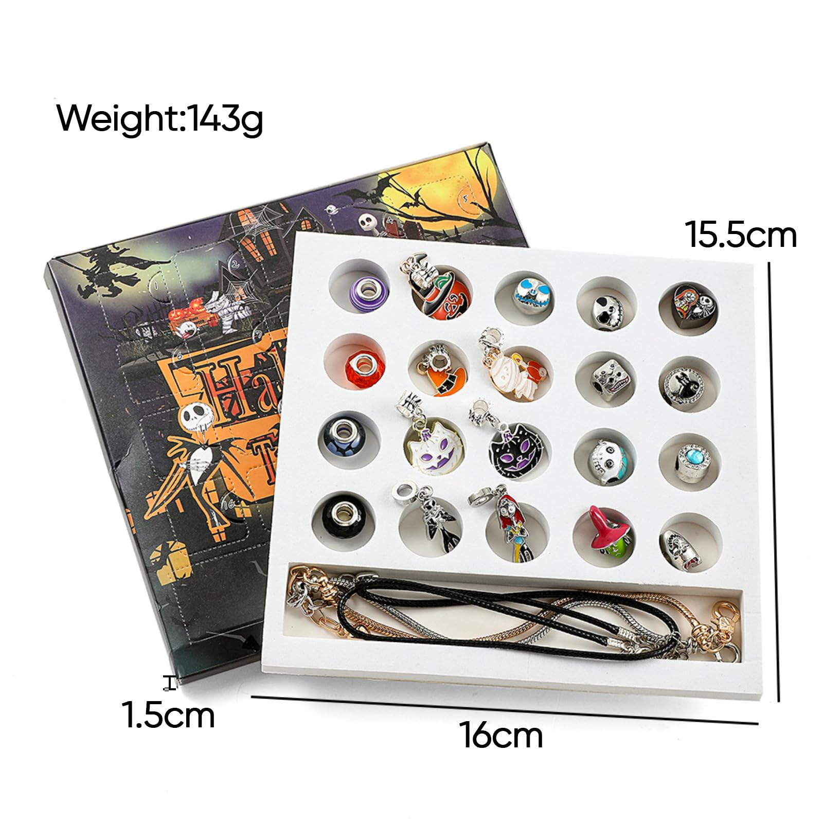 WANENGEDIY Halloween Adventskalender - 24 Tage Bausteine Countdown